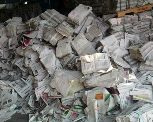 废报纸回收